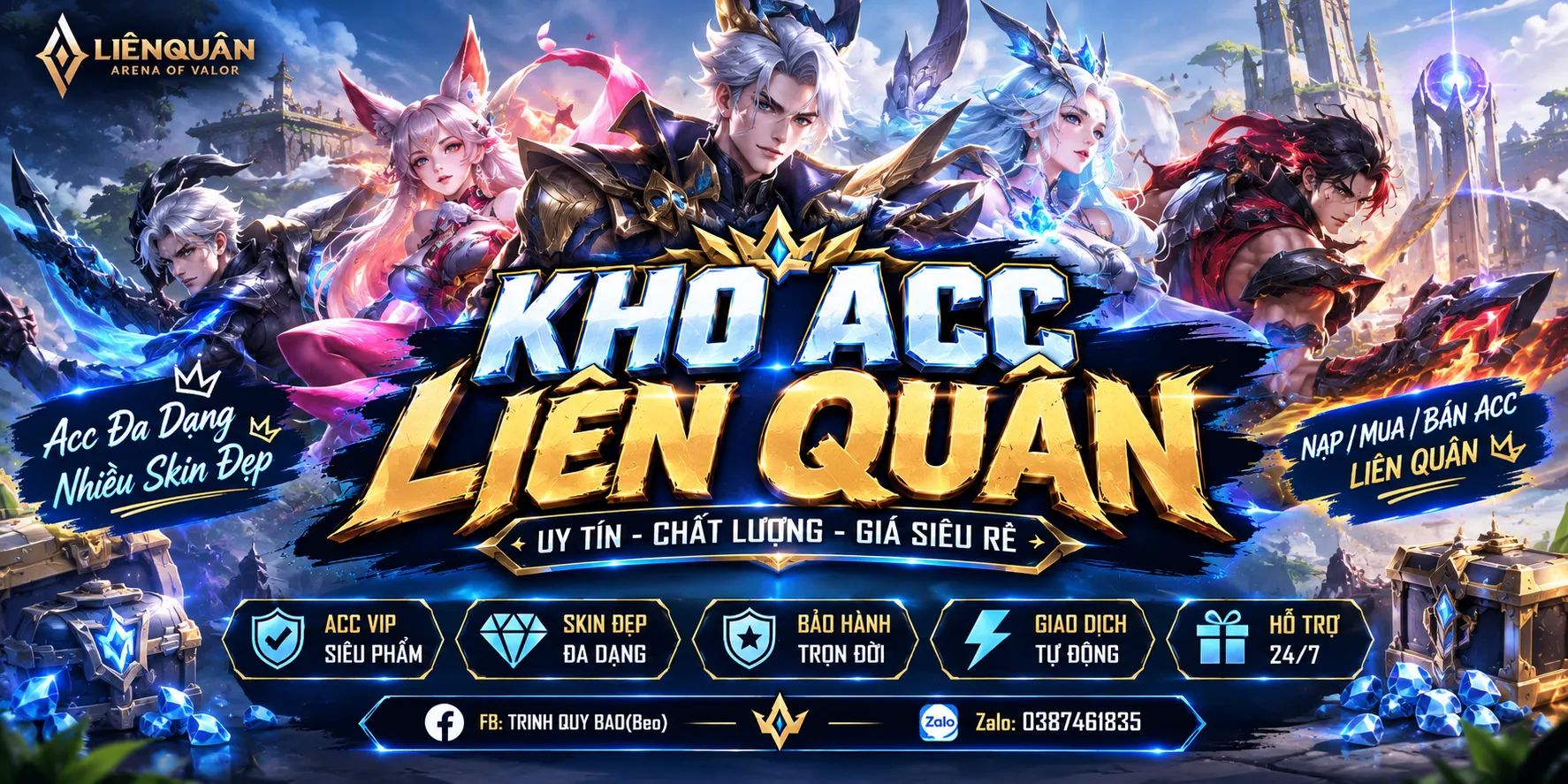 Kho Acc Liên Quân